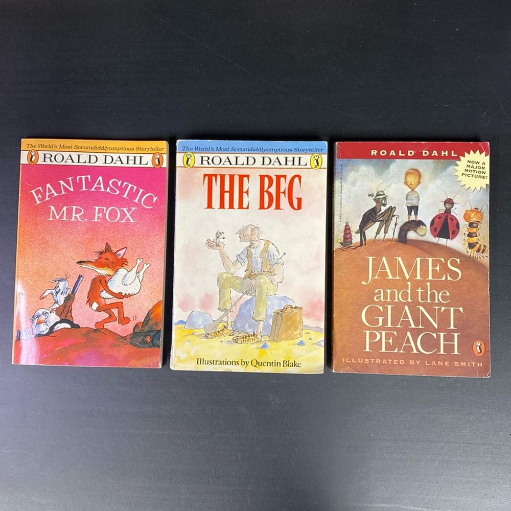 Set of 3 ROALD DAHL BOOKS